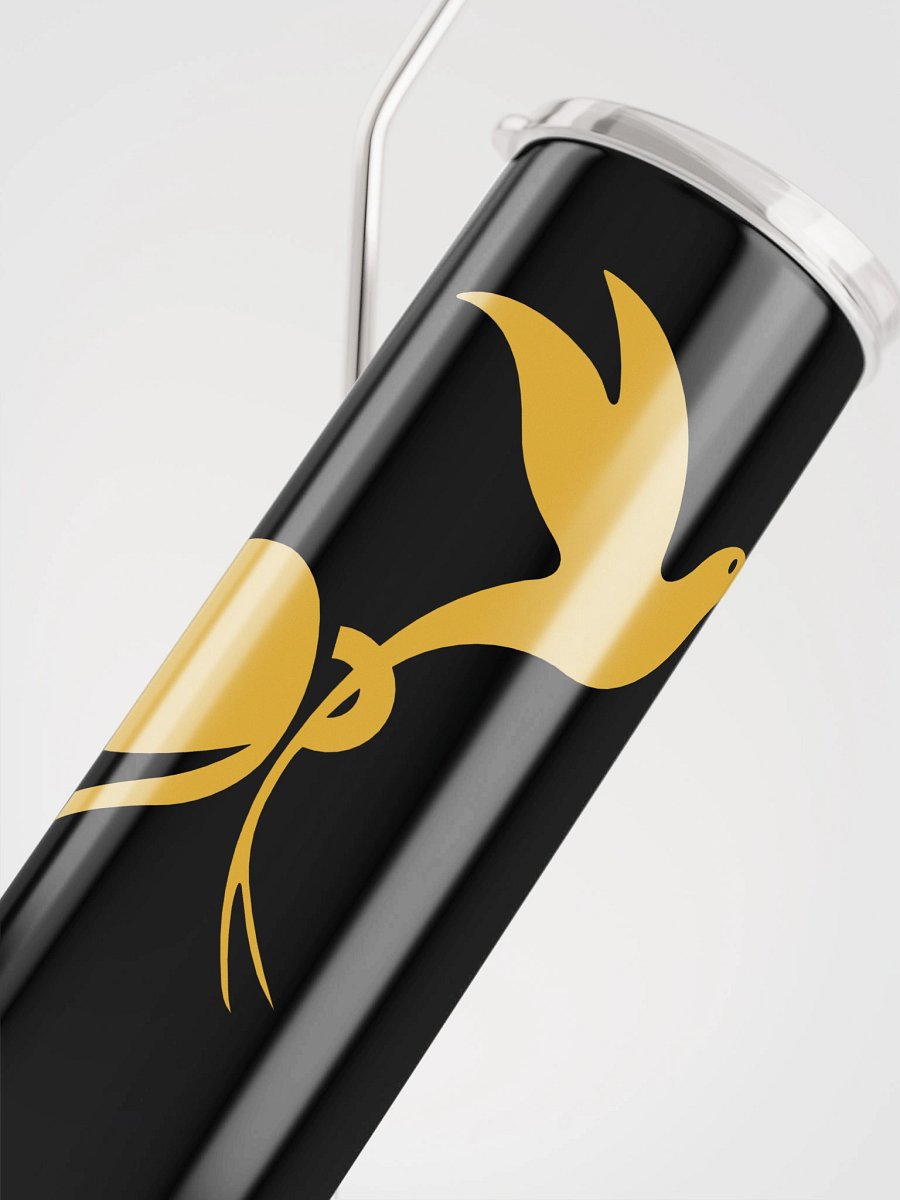 Golden Bird Bell Stainless Steel Tumbler product image (4)