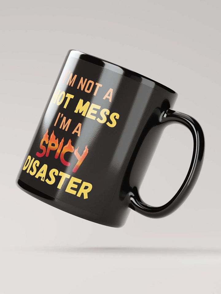 Spicy Disaster Black Glossy Mug product image (1)