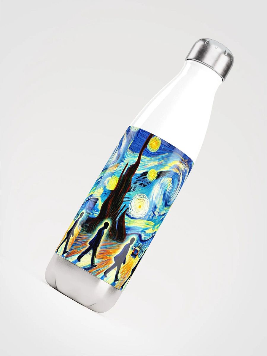 💧 The Beatles – Abbey Road Van Gogh-Inspired Stainless Steel Water Bottle product image (8)