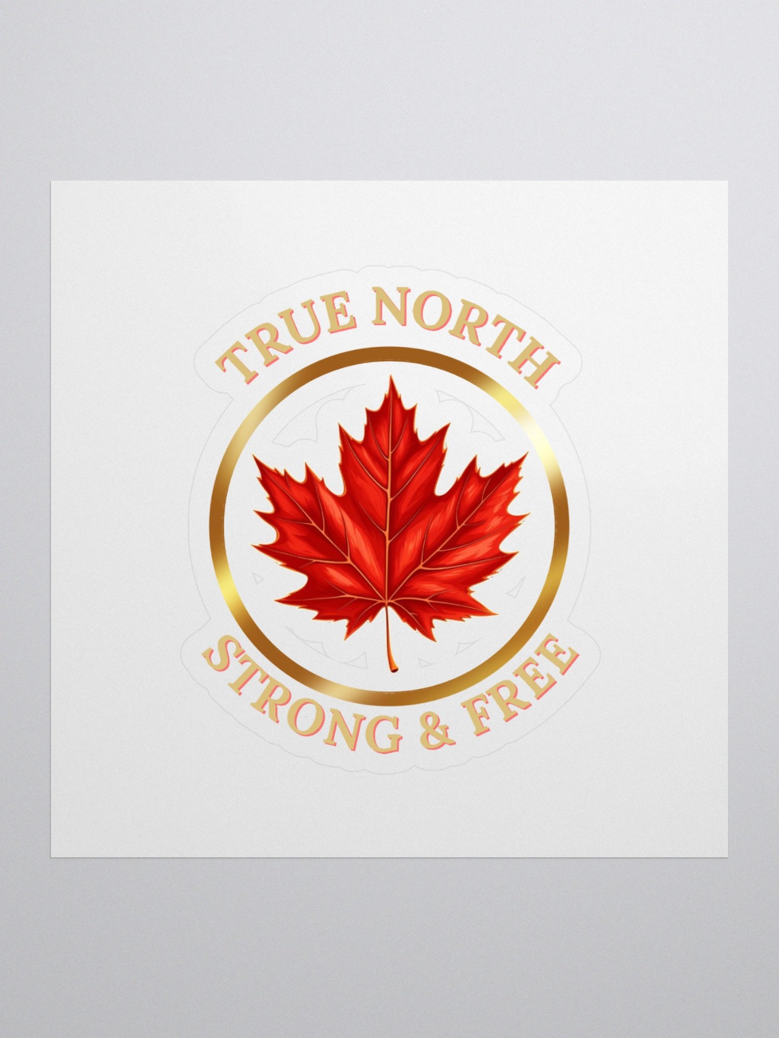 True North Kiss Cut Stickers product image (1)