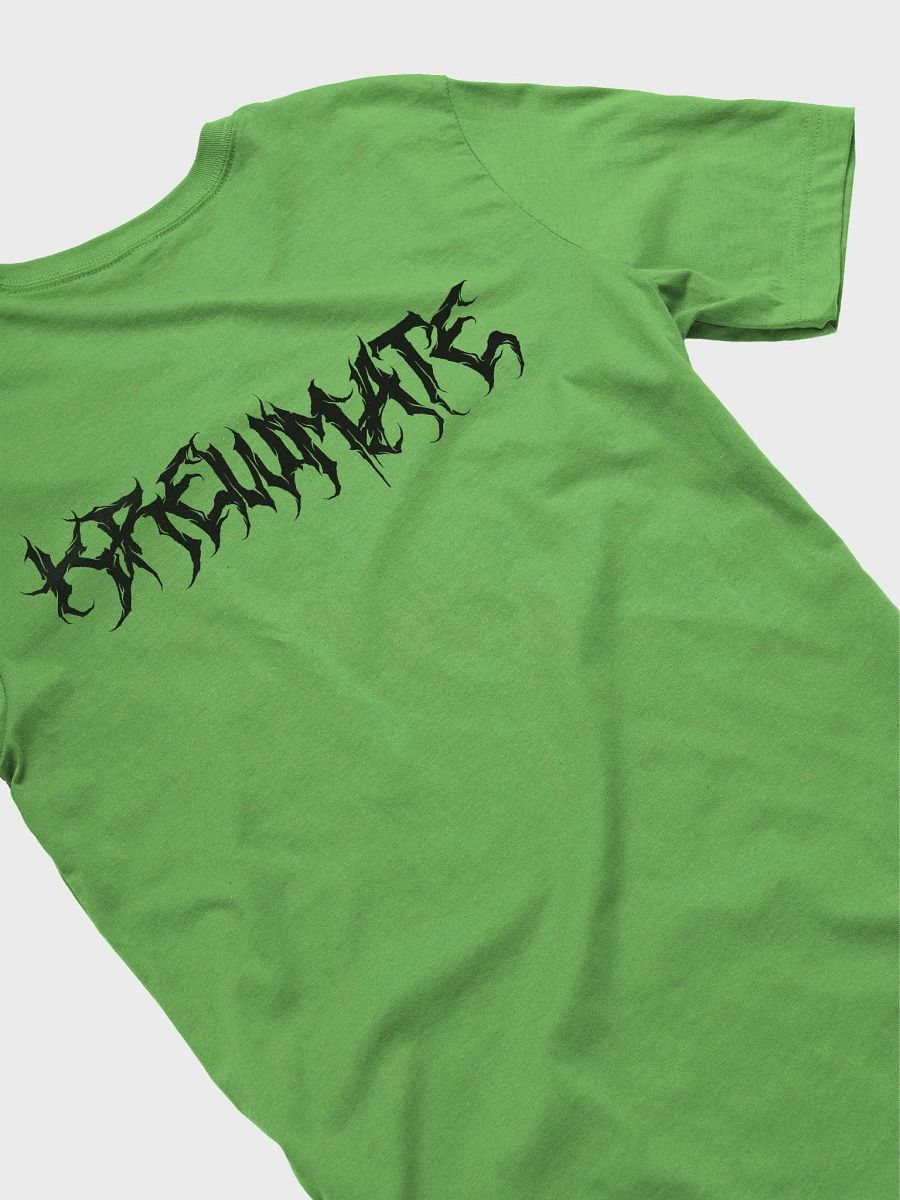 Konspiracy Edition Metal Krewmate T-Shirt (Black Logo) product image (4)