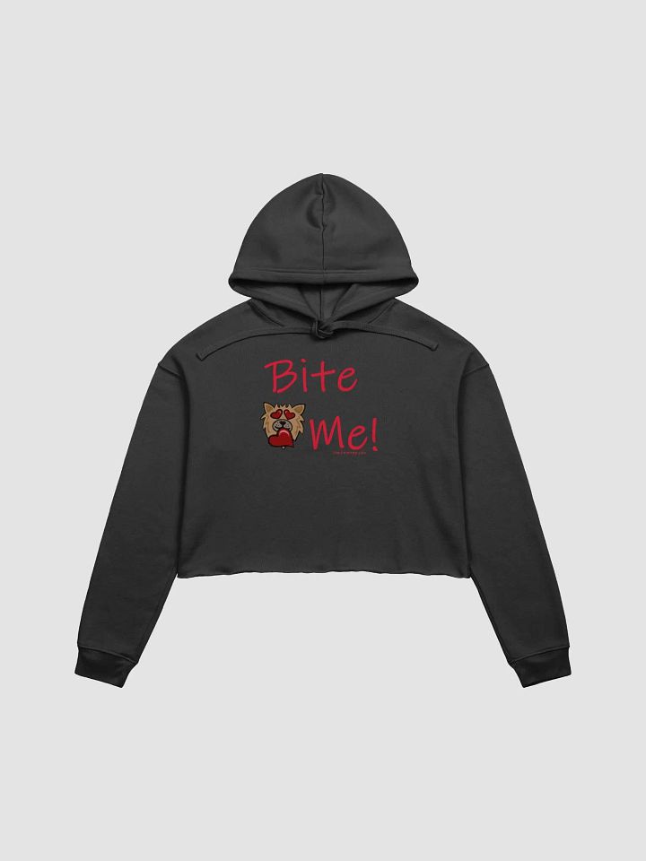 Bite Me Crop Hoodie product image (2)