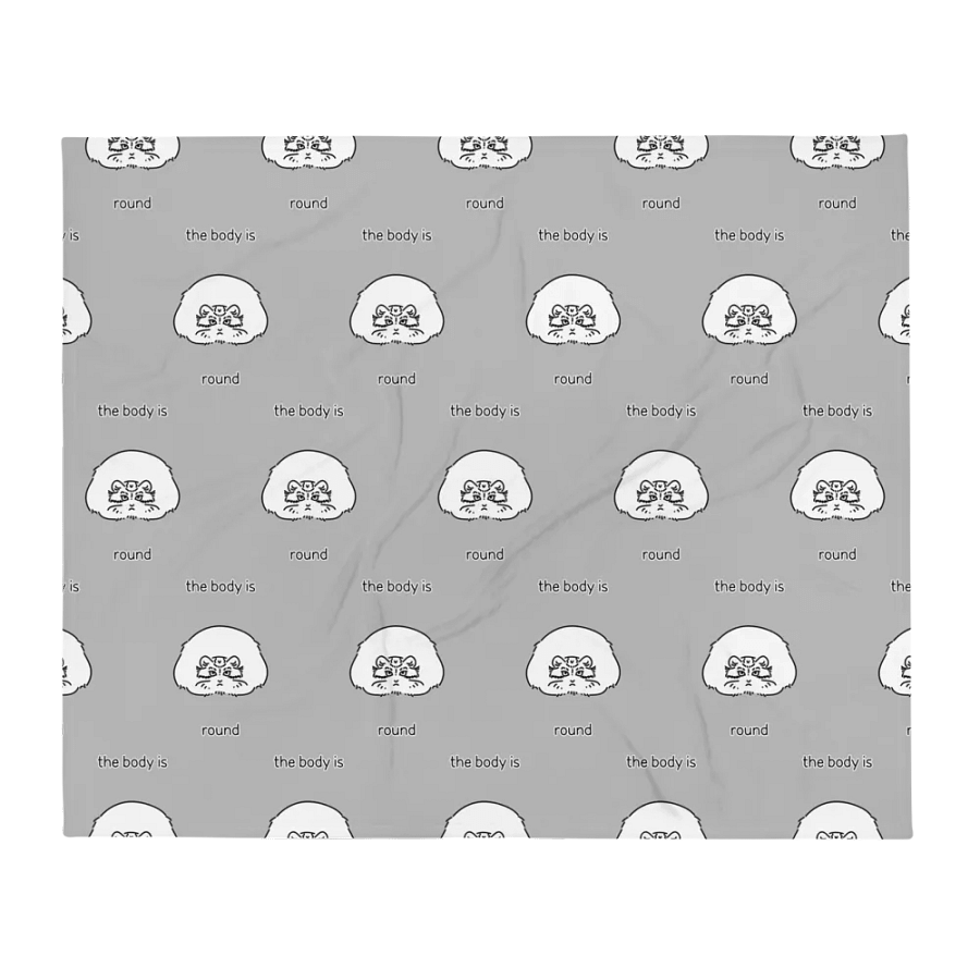The Body Is Round - Throw Blanket product image (2)