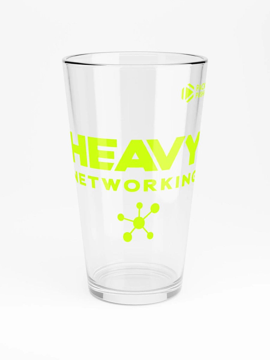 Heavy Networking Shaker Pint Glass product image (3)