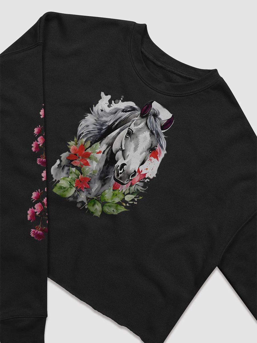 Petals in Pink Crop Sweatshirt product image (3)