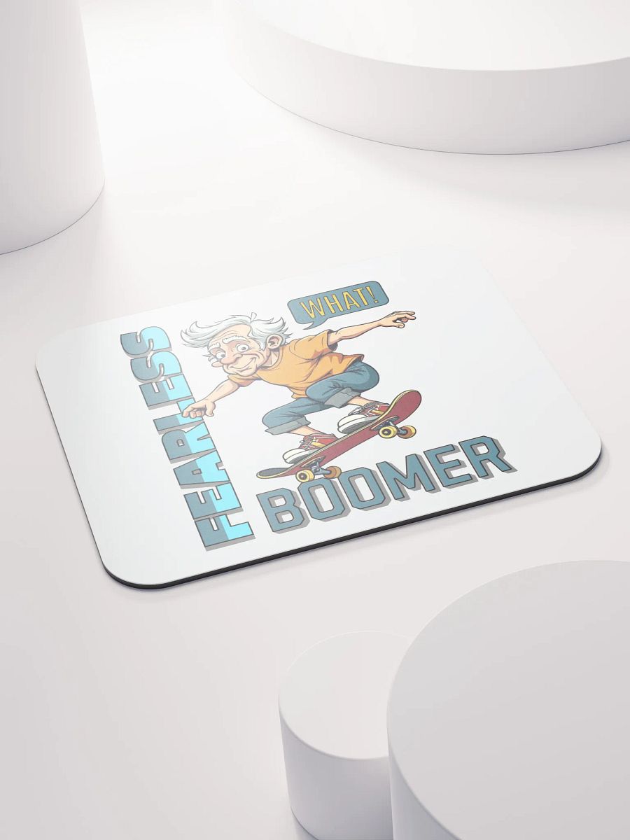 Fearless Boomer Skateboarding Energy Mouse Pad product image (4)