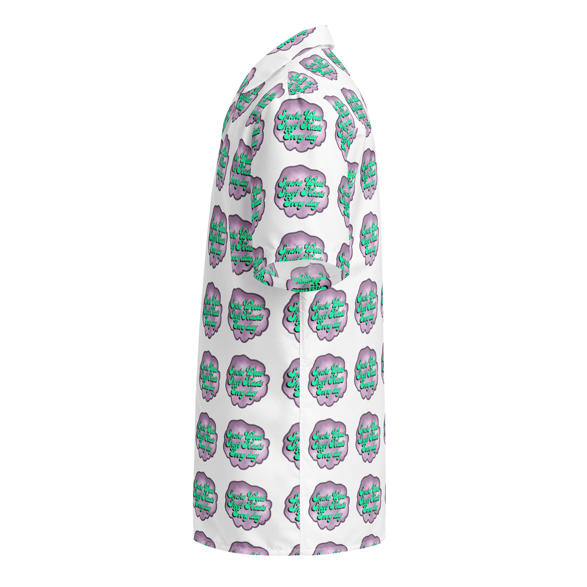 Smoke Weed Shoot Nazis Hawaiian Shirt product image (3)