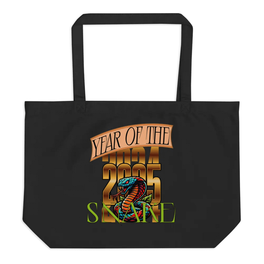 Year of the Snake 2025 Organic Tote product image (1)