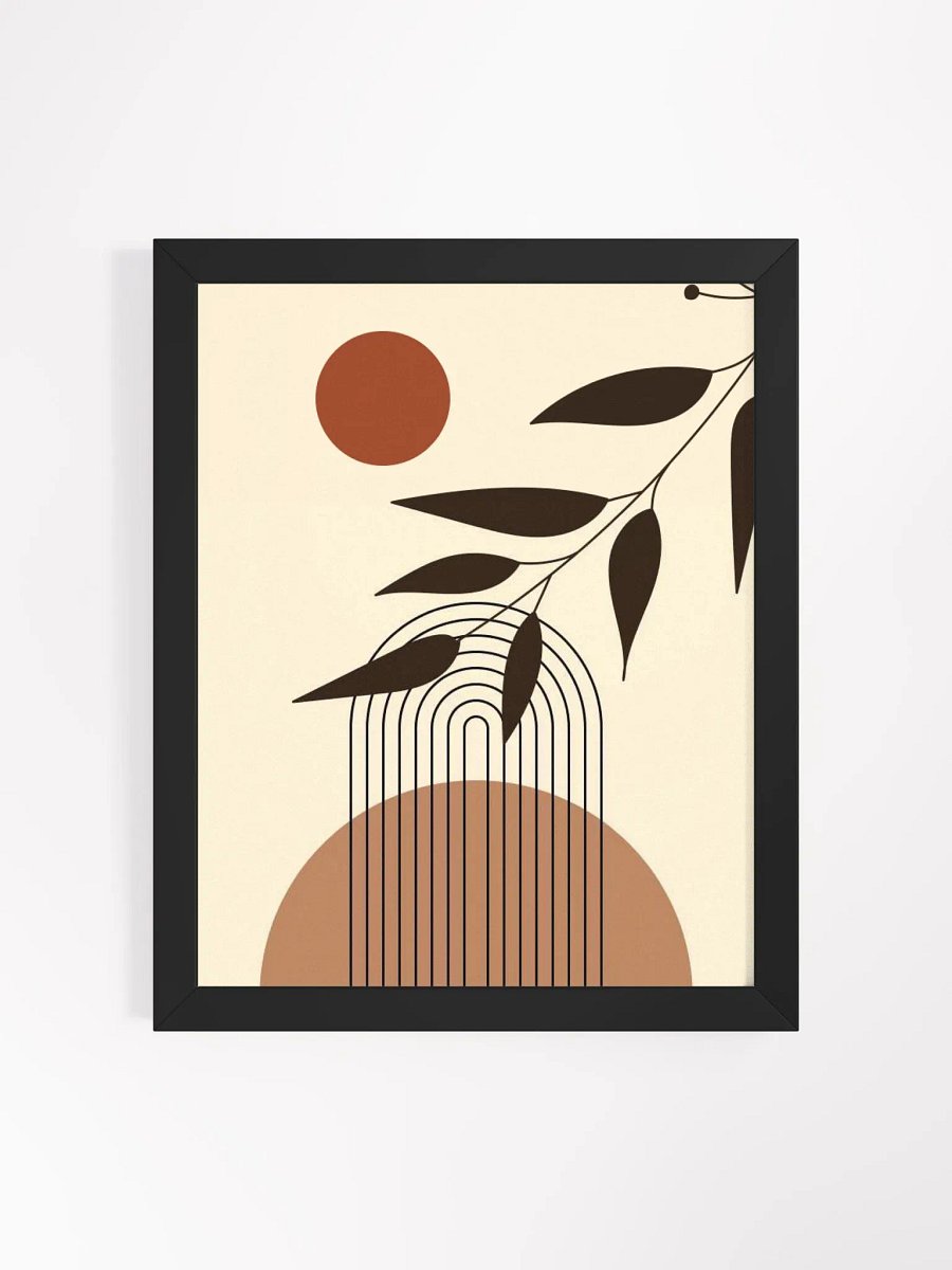 Sunlit Foliage Framed Poster product image (3)