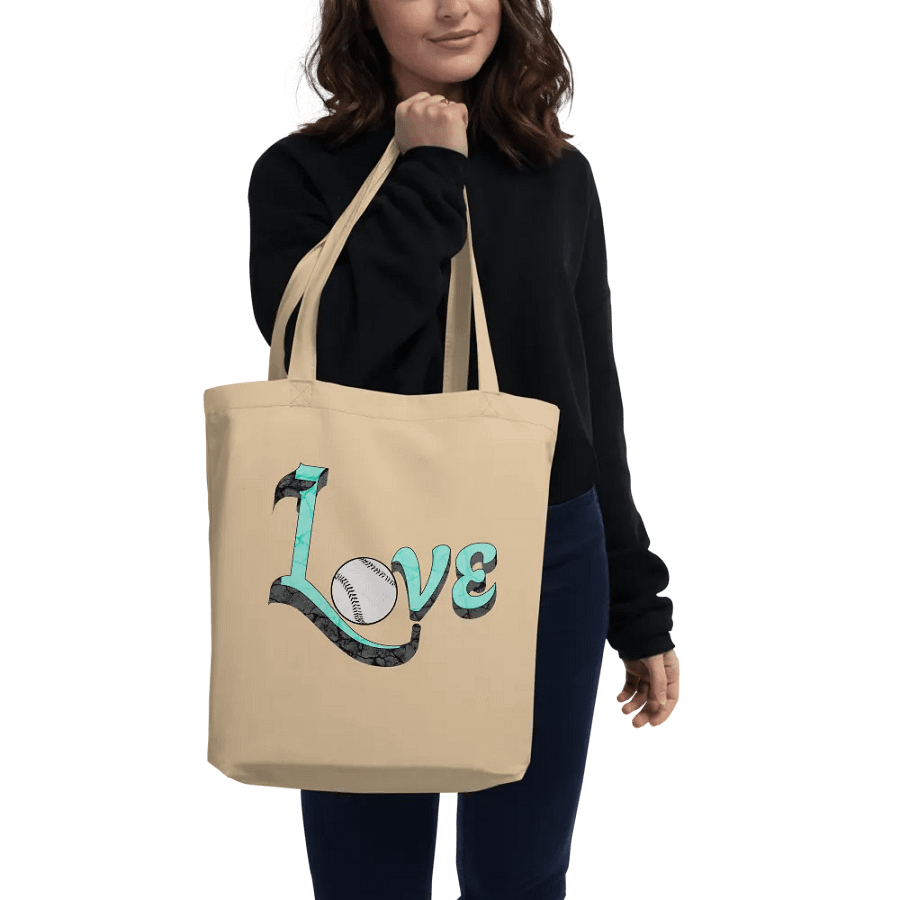 Love Baseball Game Tote product image (2)