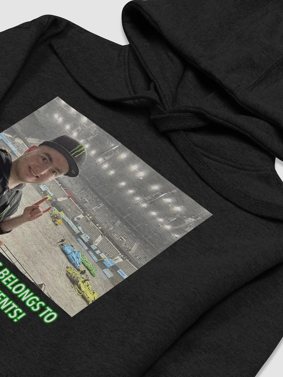 U see? Crush Cars Belongs to Monster Truck Events! Hoodie (Uniex) product image (3)