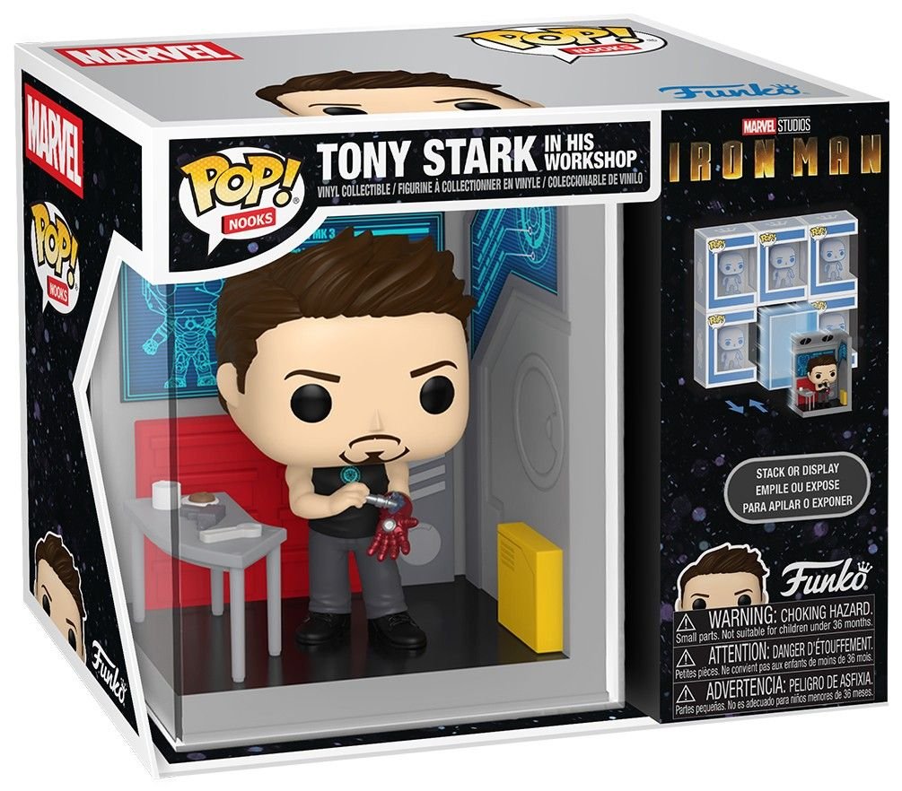 Funko POP! Nooks - Marvel - The Infinity Saga - Tony Stark in His Workshop product image (2)