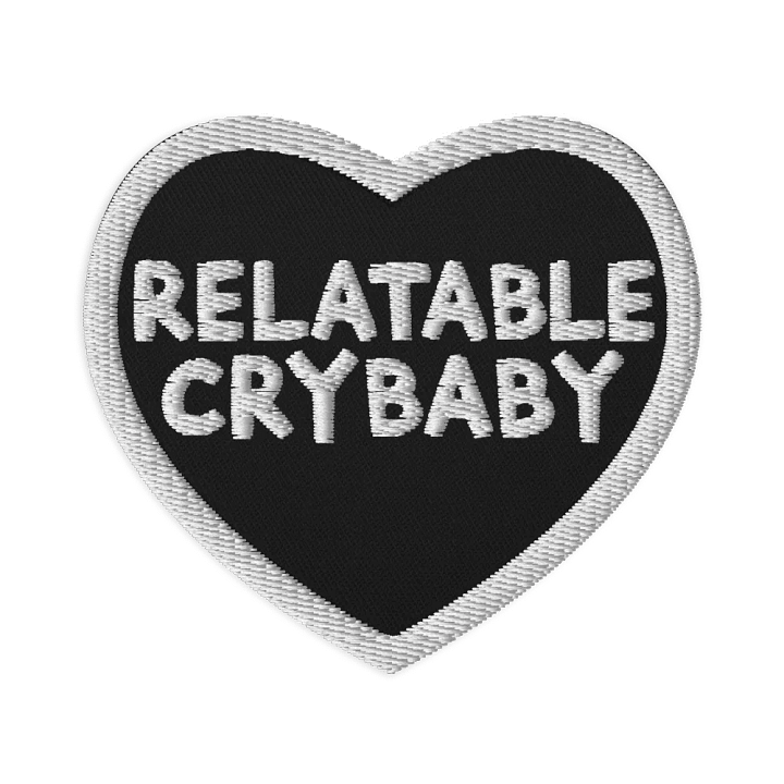 Relatable Crybaby Heart Patch product image (1)