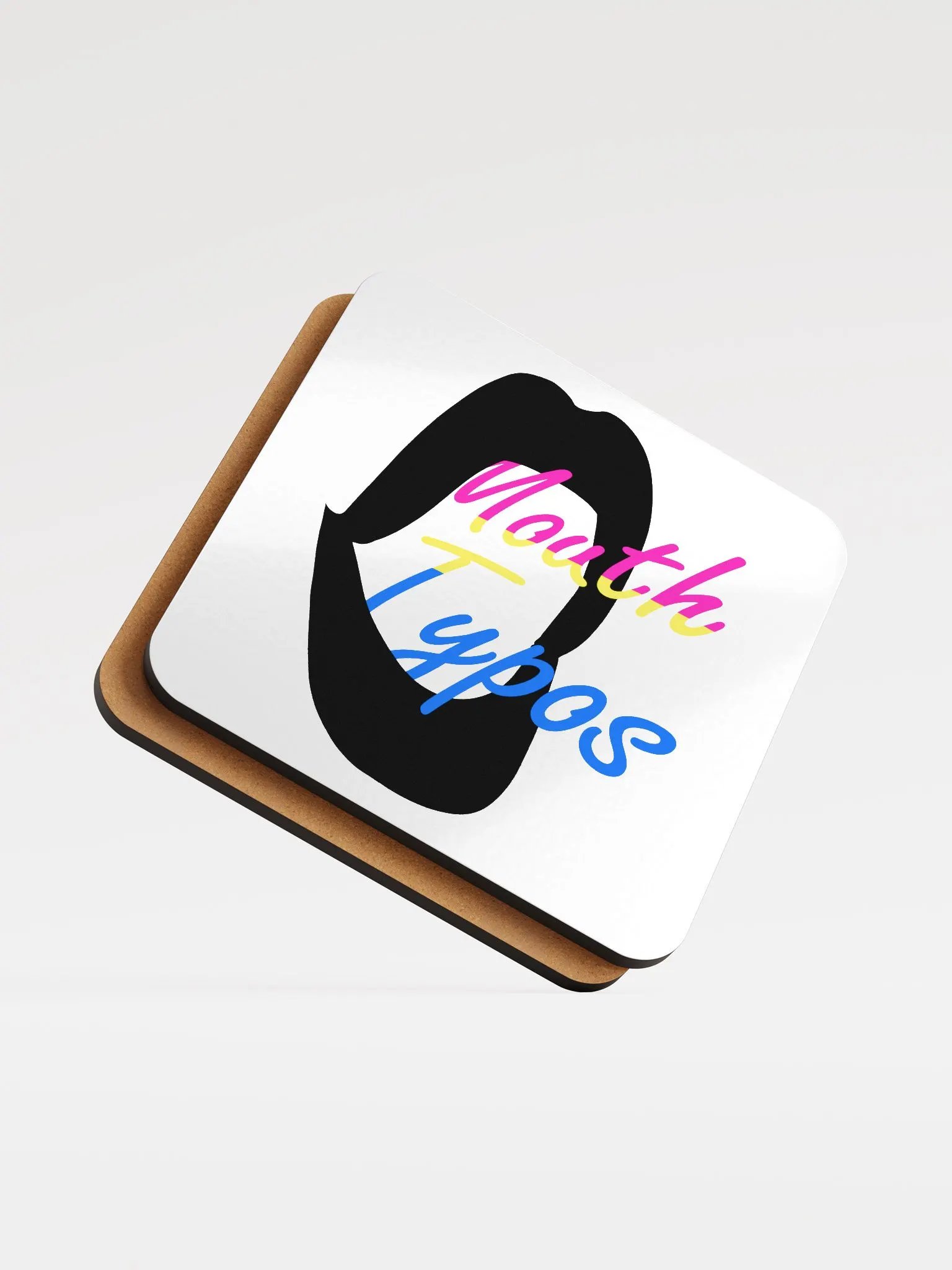 Mouth Typos (Pan) Coaster product image (5)