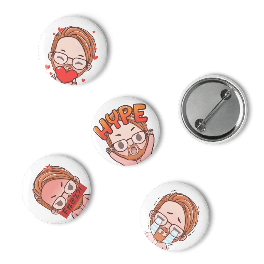 Emote Icons Pin Bundle product image (4)
