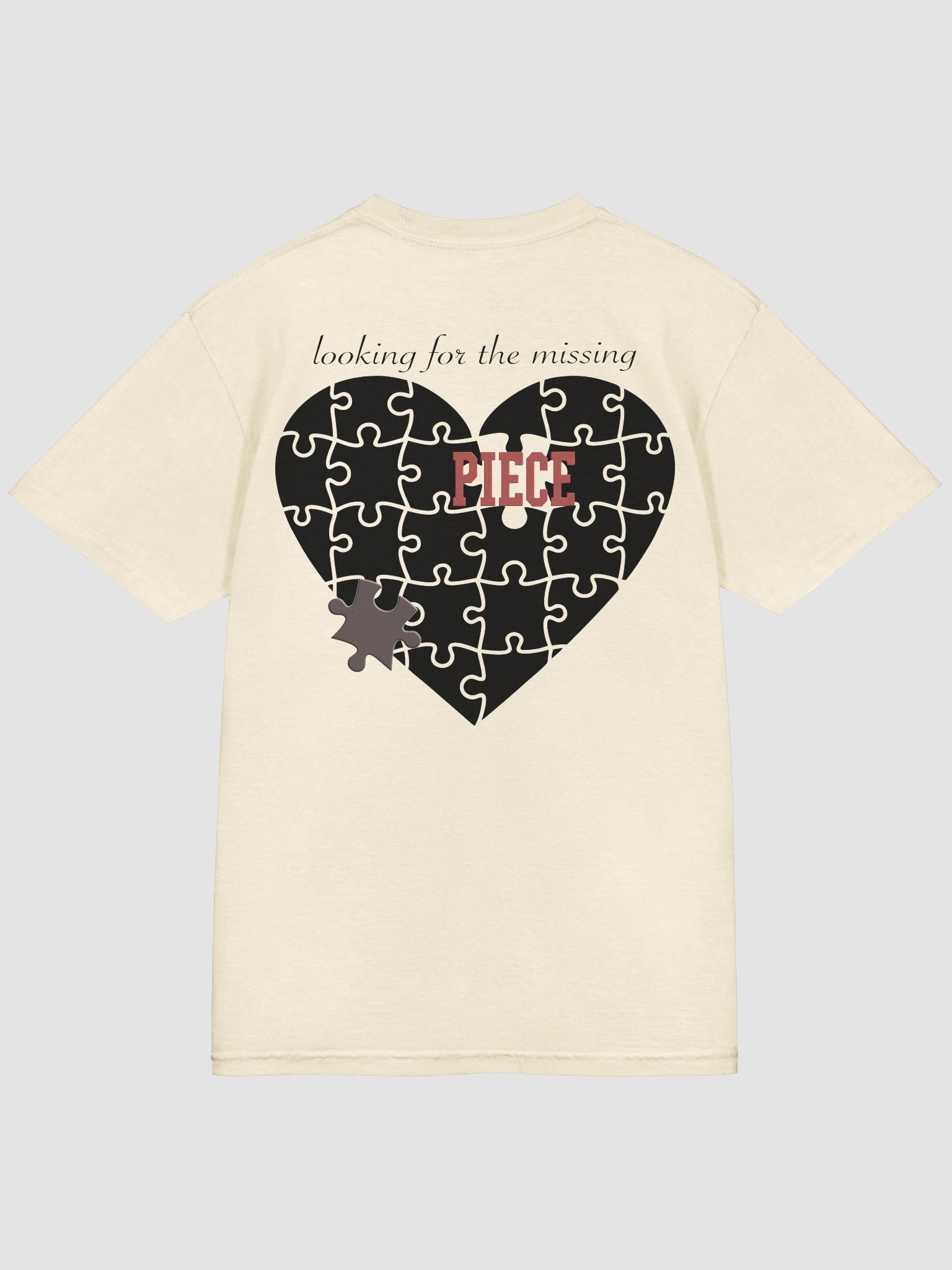 Looking for the Missing Piece Heart Puzzle T-Shirt product image (35)