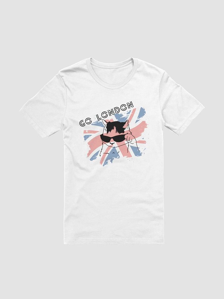 Go London Tee | Cool Cat in the UK T-Shirt product image (1)