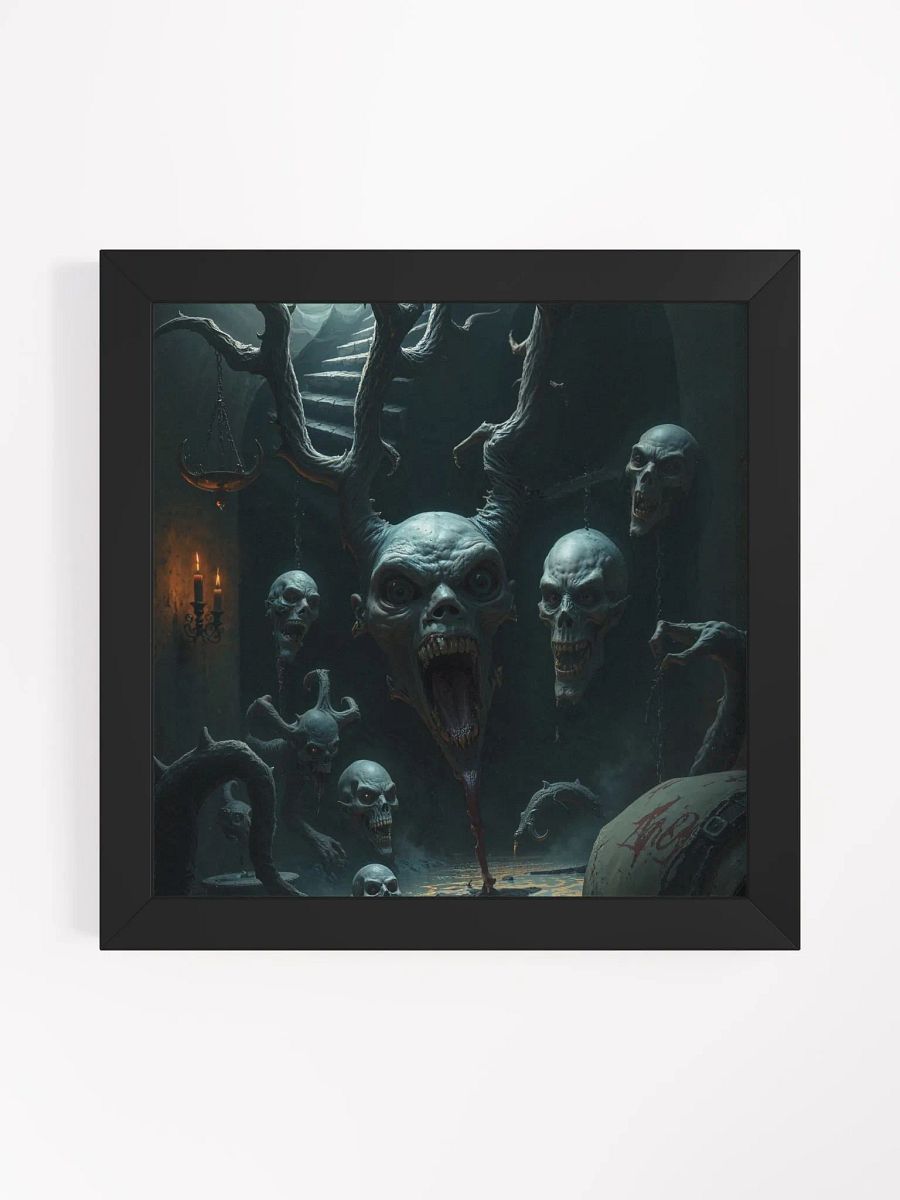 Horror in the Basement Framed Print product image (14)