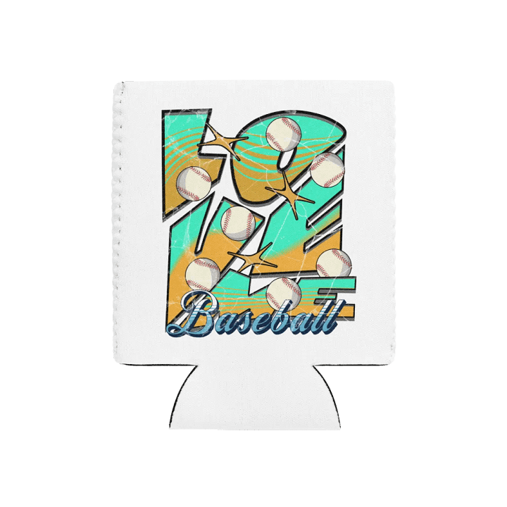 Love Me Baseball Wave Fusion Can Cooler product image (1)