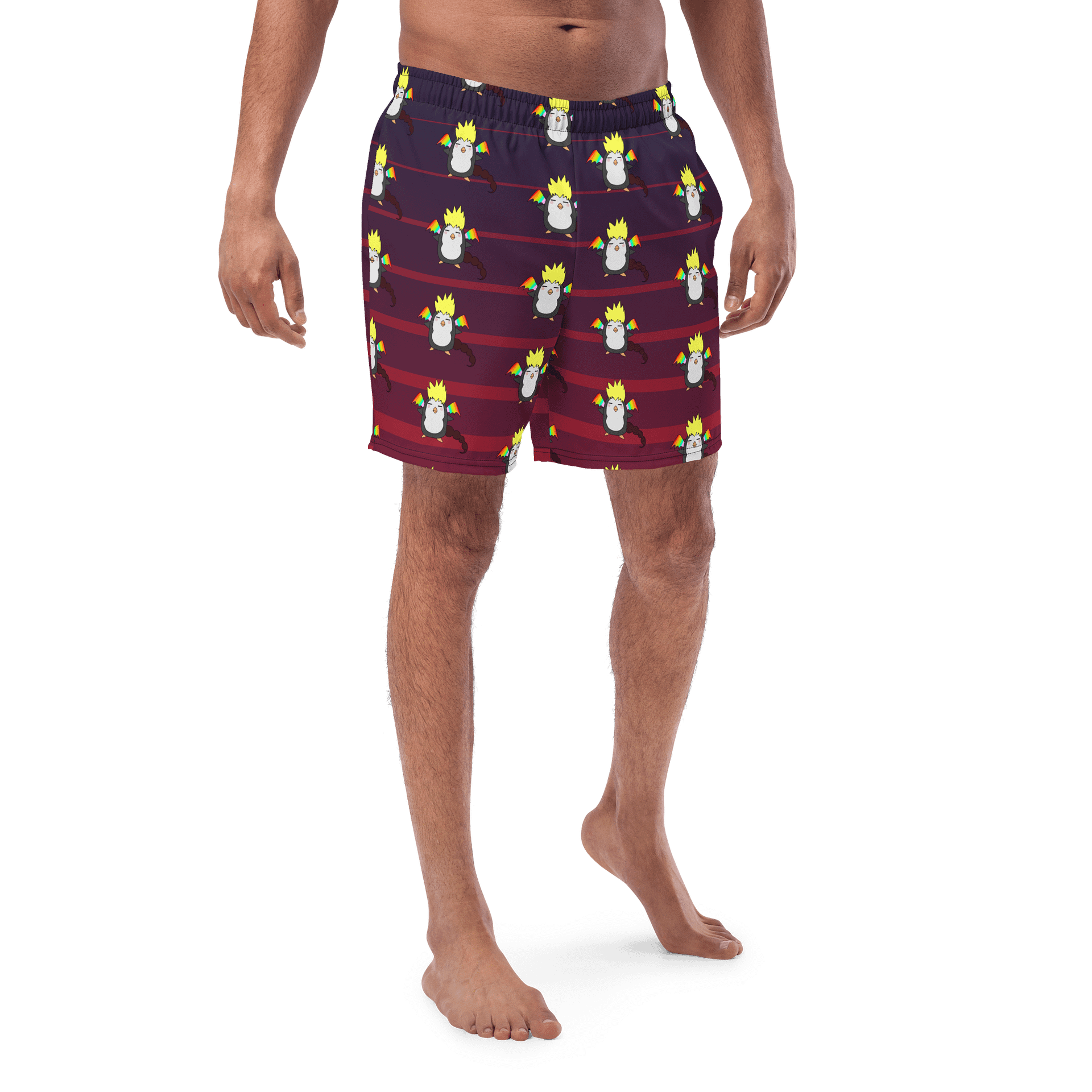 The Dumb@ss Squad Mascot Swim Trunks product image (1)