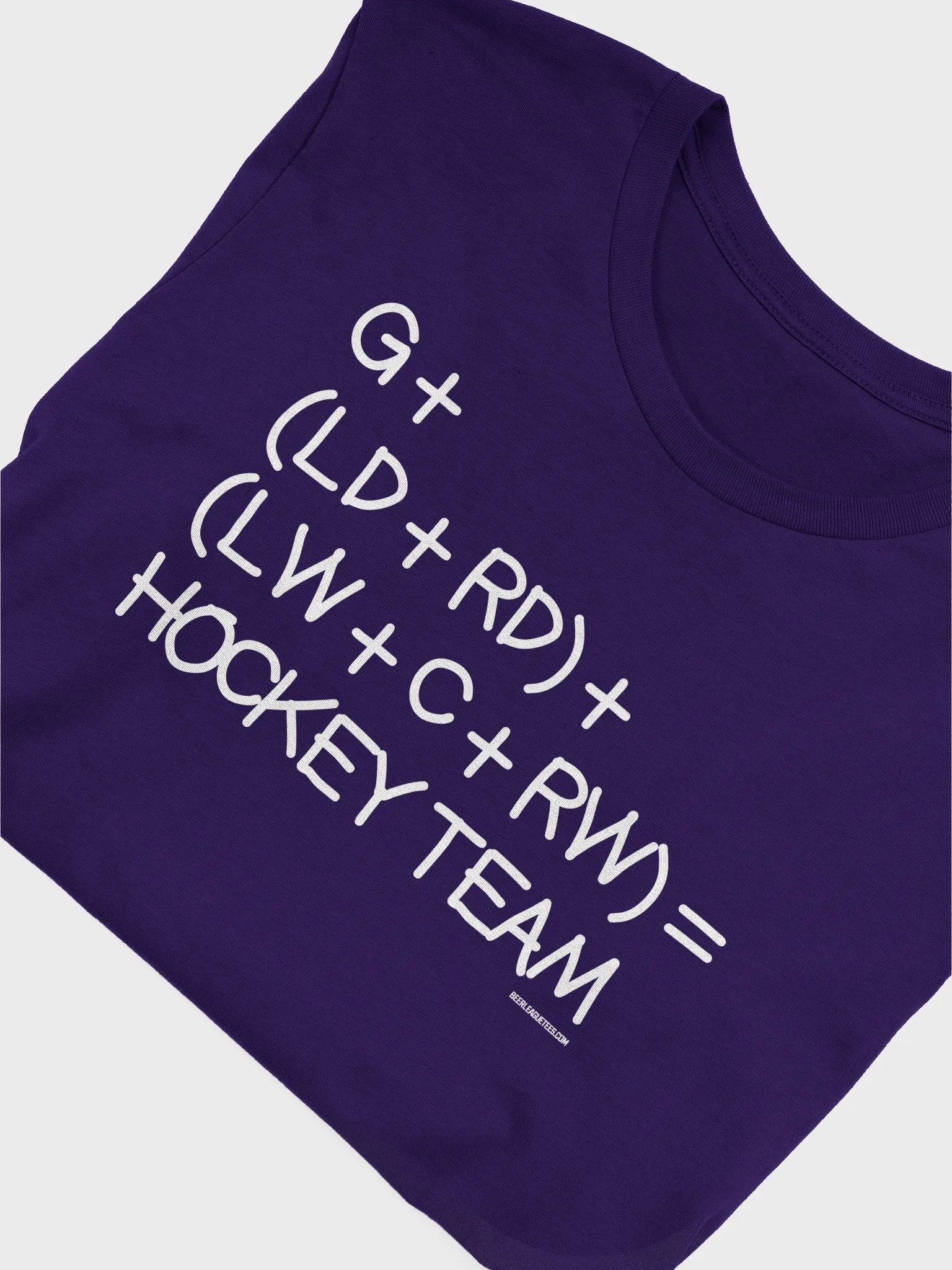 Funny Hockey T-Shirt – Hockey Formula – Beer League Hockey Shirt for Men – Gift for Hockey Players & Fans product image (6)