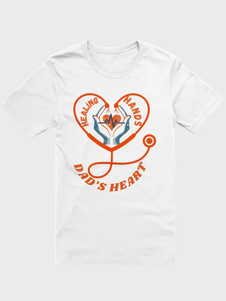 Healing Heart, dads Stethoscope heart T-Shirt product image (6)