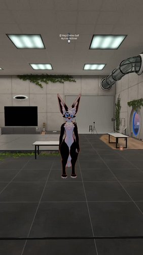Just a small WIP of an Asset I’m working on for my own use. #vrchat #furry #femboy #cute