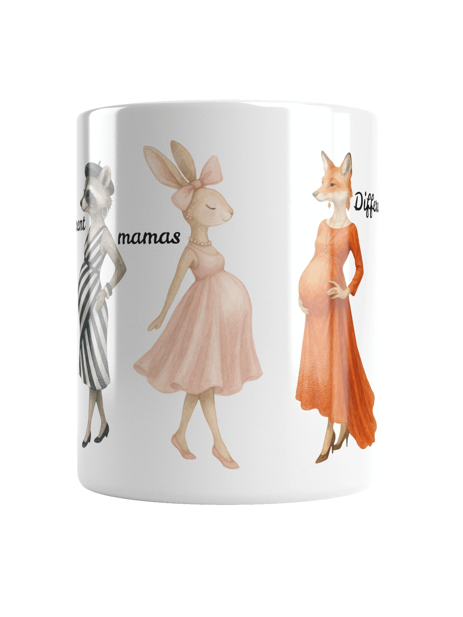 Fashionista Pregnant Mama Mug product image (3)
