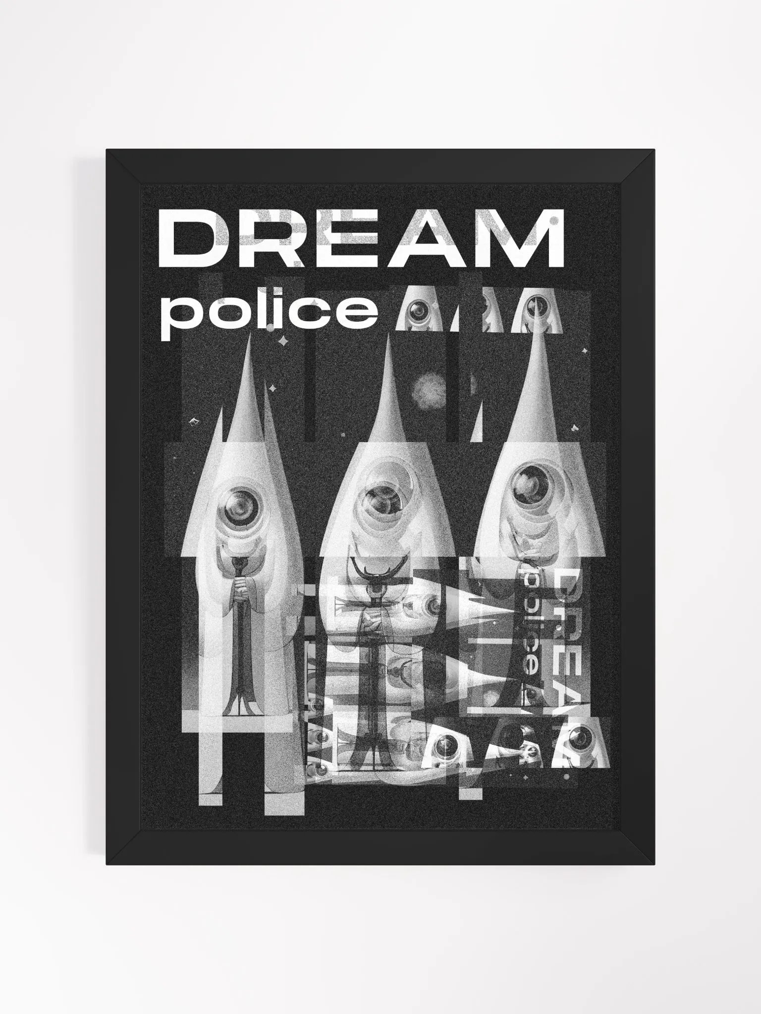 Dream Police // Framed Art product image (1)