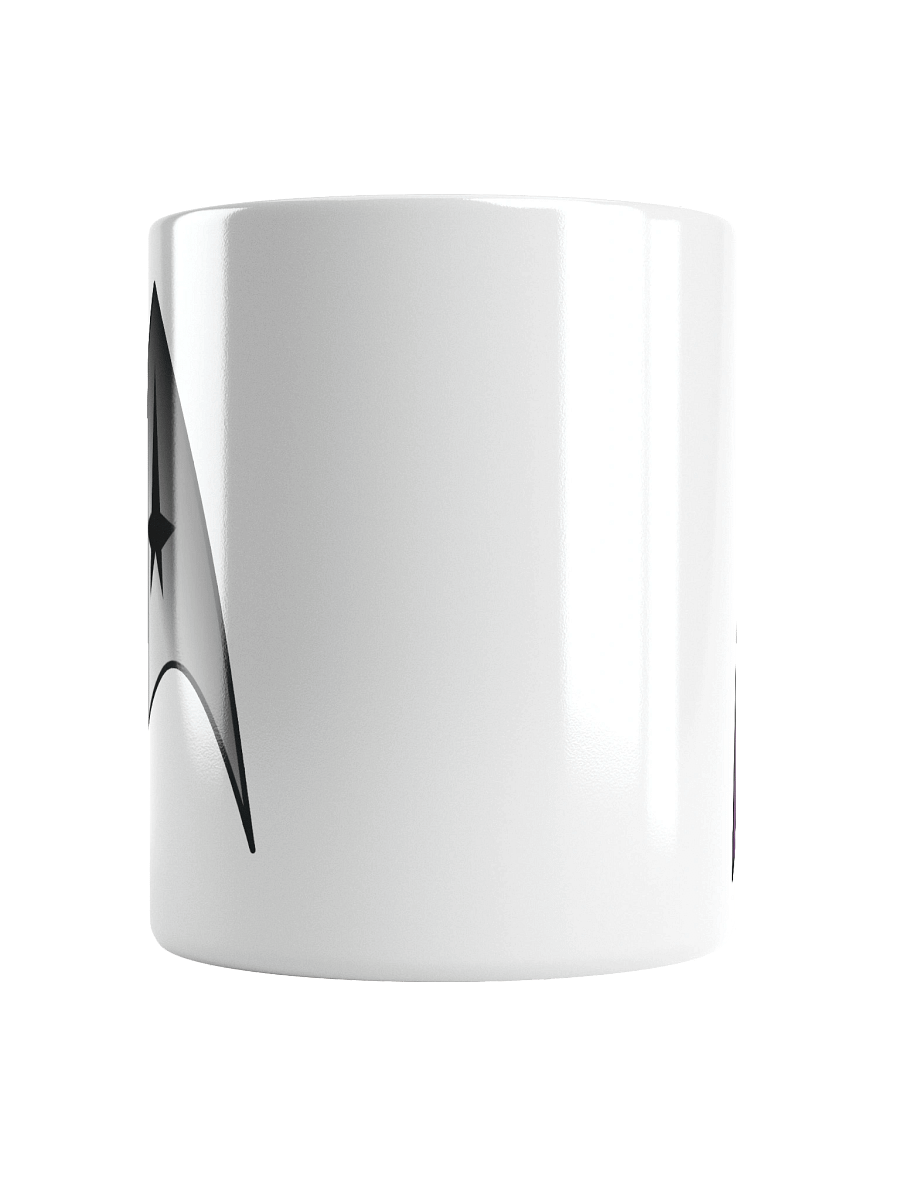 Asexual Pride Gradient Starfleet Mug product image (5)