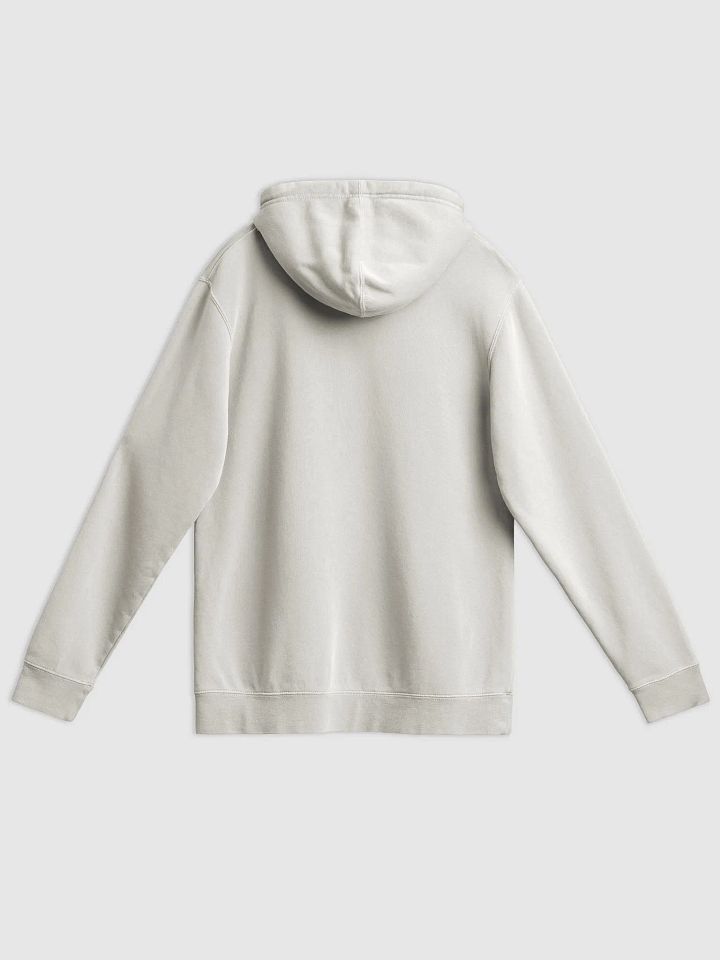 admittedly difficult (#E3C6D9) printed pigment hoodie product image (7)