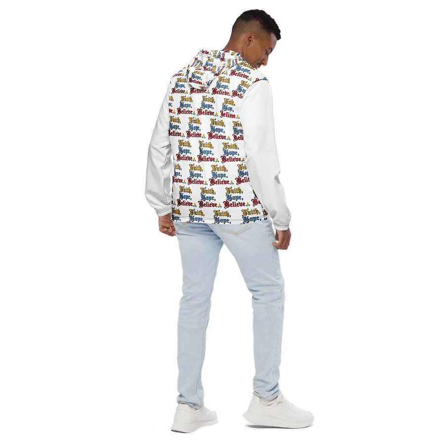 Faith Hope Believe Zipper Hoodie By Chilly Palmer Da Culture Experience product image (4)