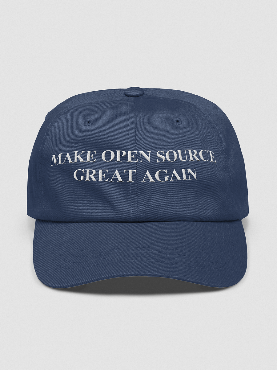 MAKE OPEN SOURCE GREAT AGAIN cap - 100% cotton product image (2)