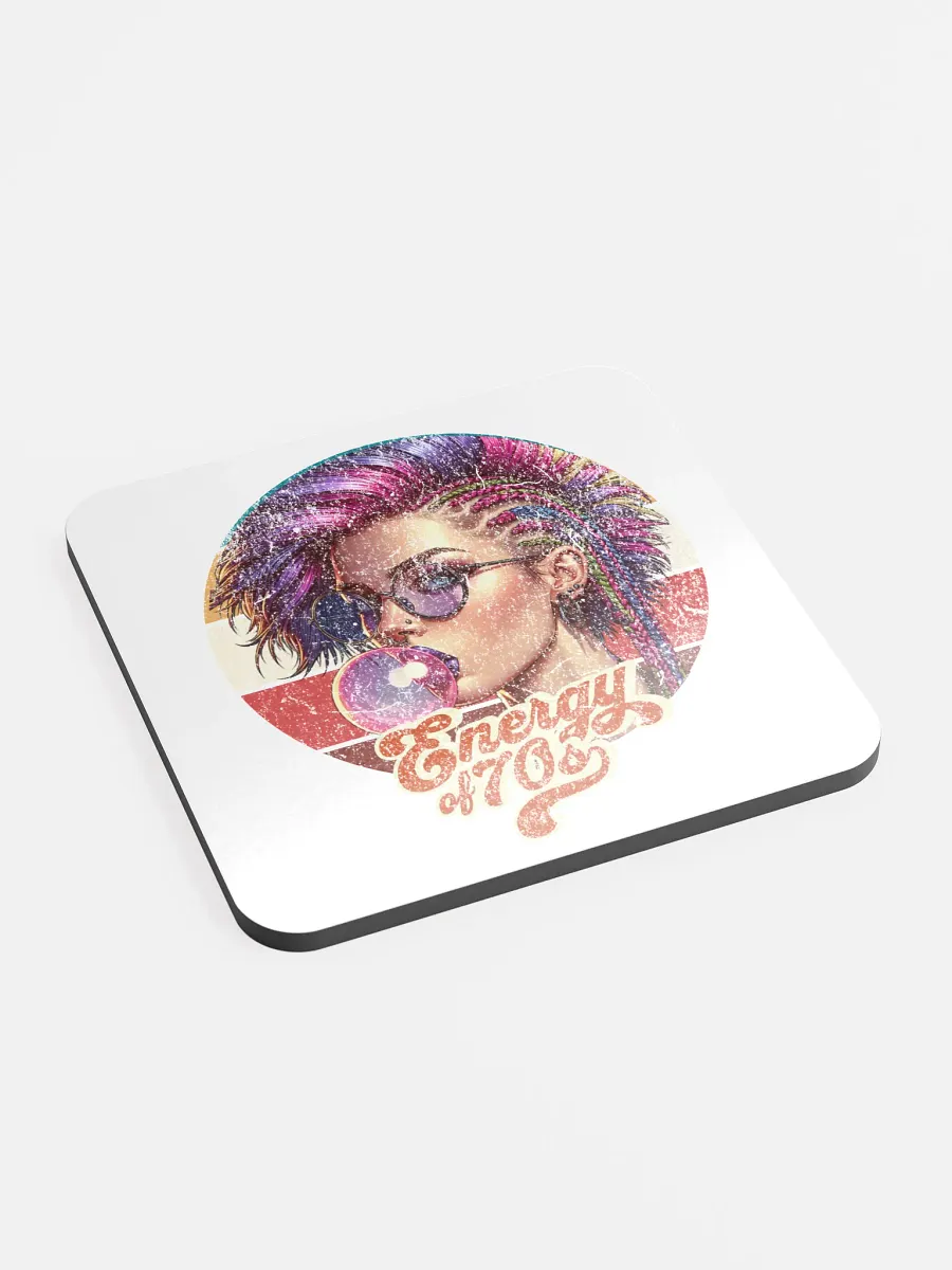 Punk Vibes Cork Coaster product image (2)