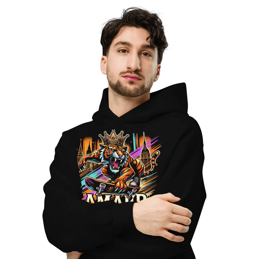 Amaur Lux Tiger Skate Hoodie product image (6)