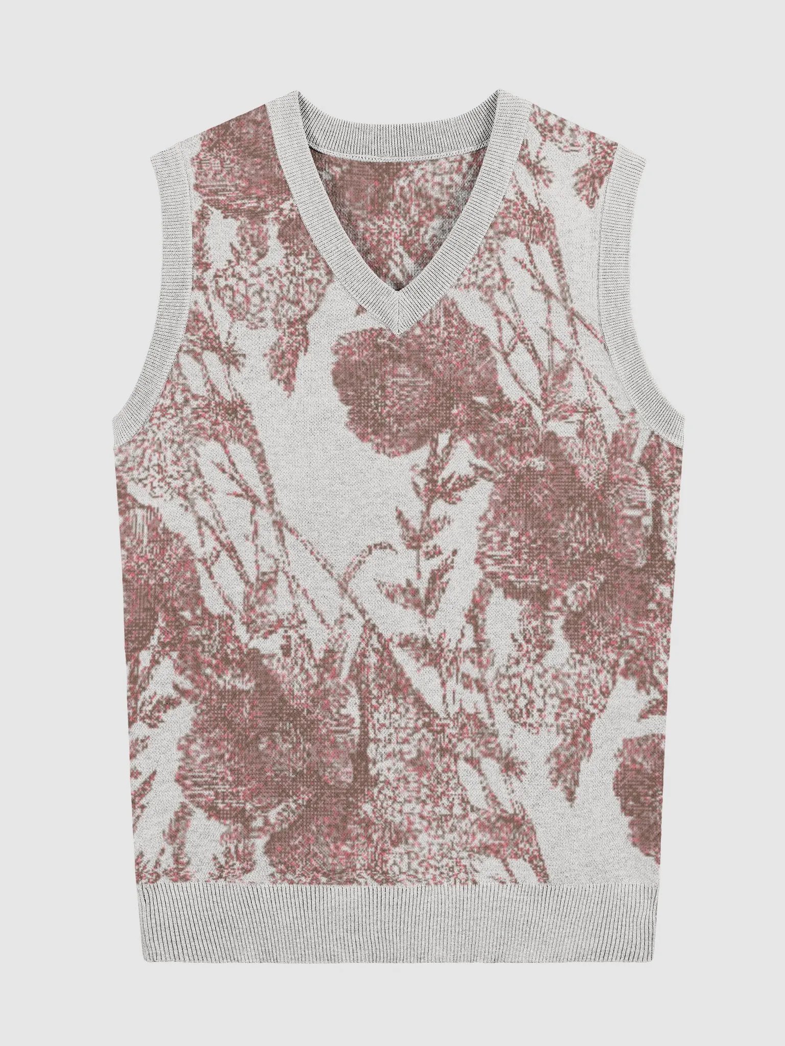 FLORAL VERVE III KNITTED VEST product image (1)