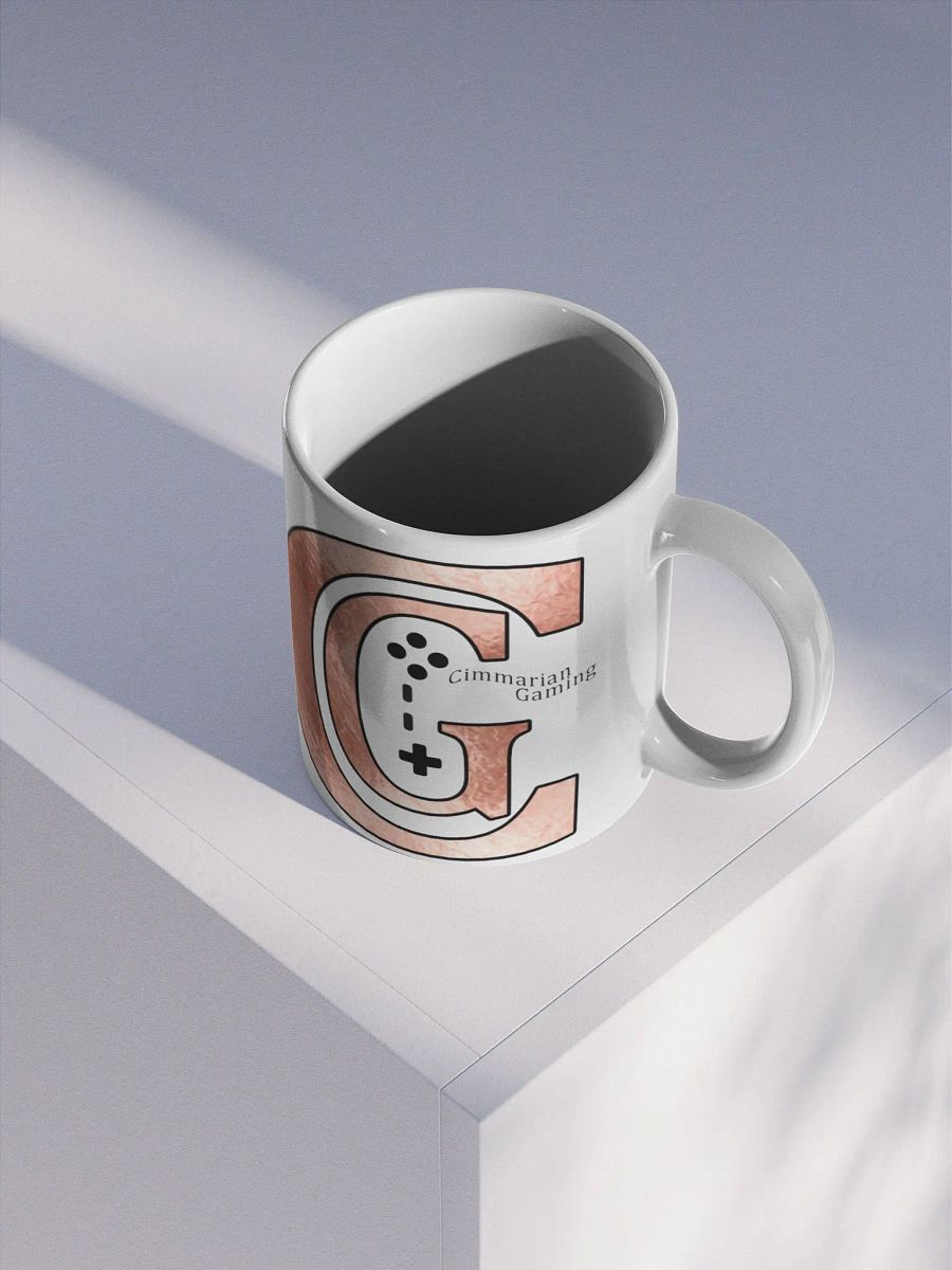 Cimmarian Gaming Rose Gold Logo Mug product image (3)