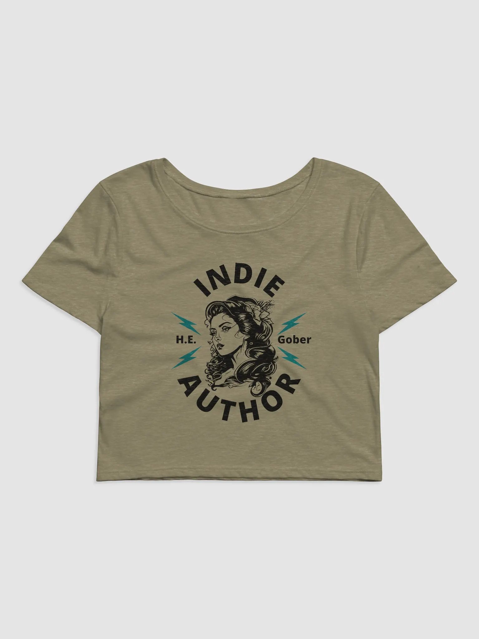 Indie Author Crop Top product image (1)