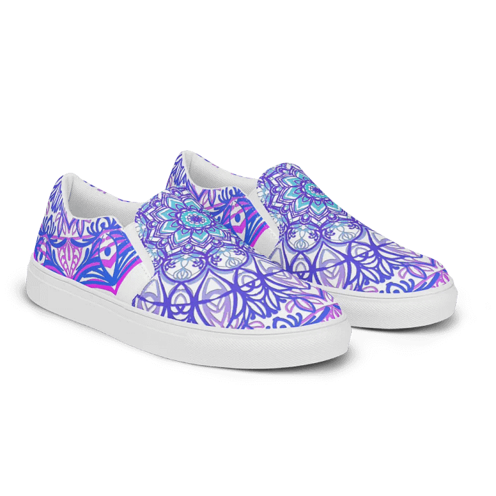 Mandala Magic Women's Slip-On Shoes product image (1)