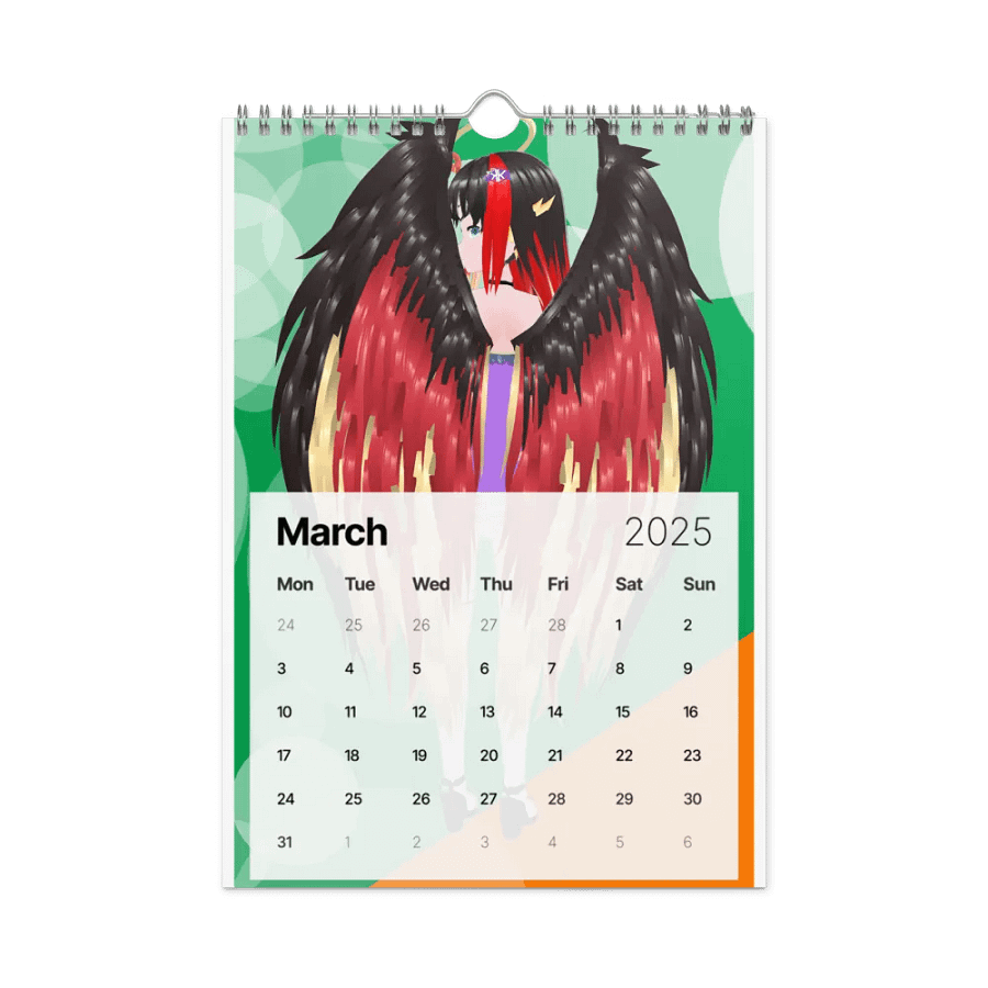 KokoMain 2025 Wall calendar product image (9)