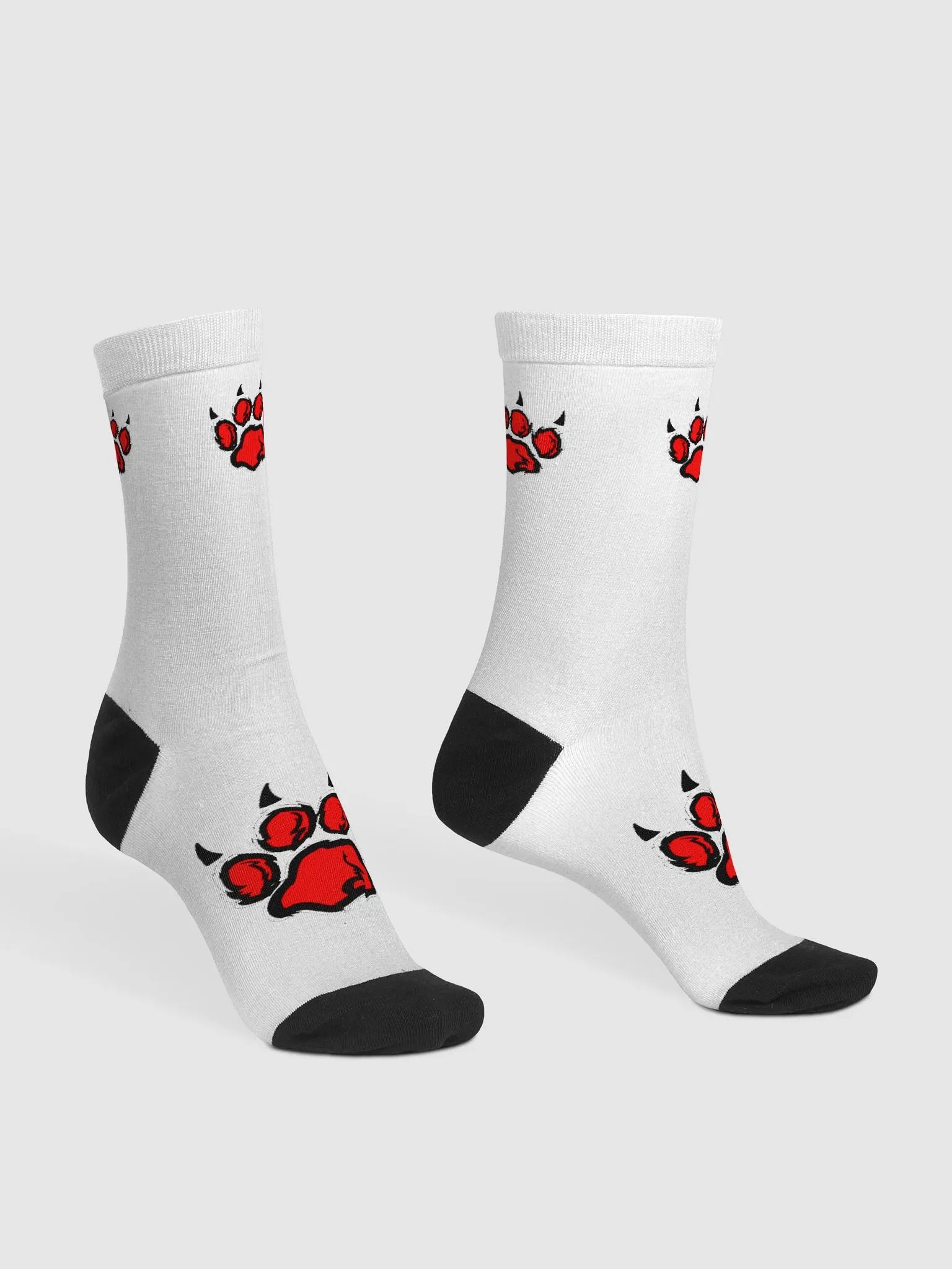 Darksies Paw Print Socks product image (4)