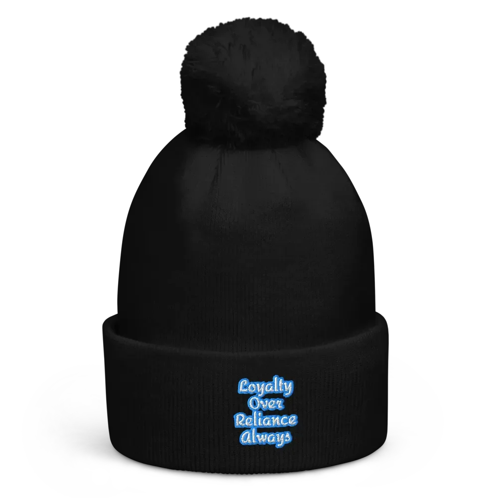 LOYALTY OVER RELIANCE ALWAYS (MALE BEENIE) product image (1)