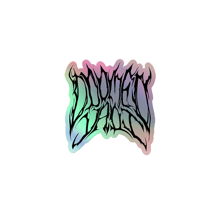 Doomed Yaoi holo sticker product image (1)