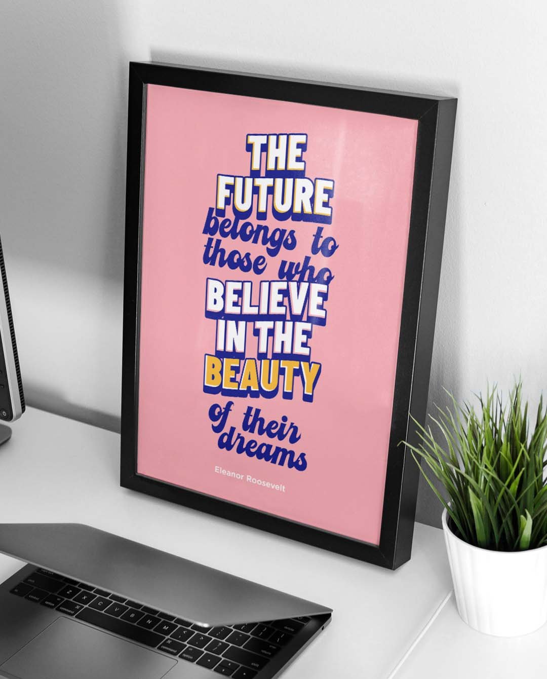 The Future Quote Affirmation Printable Wall Art Decor - Instant Download product image (2)