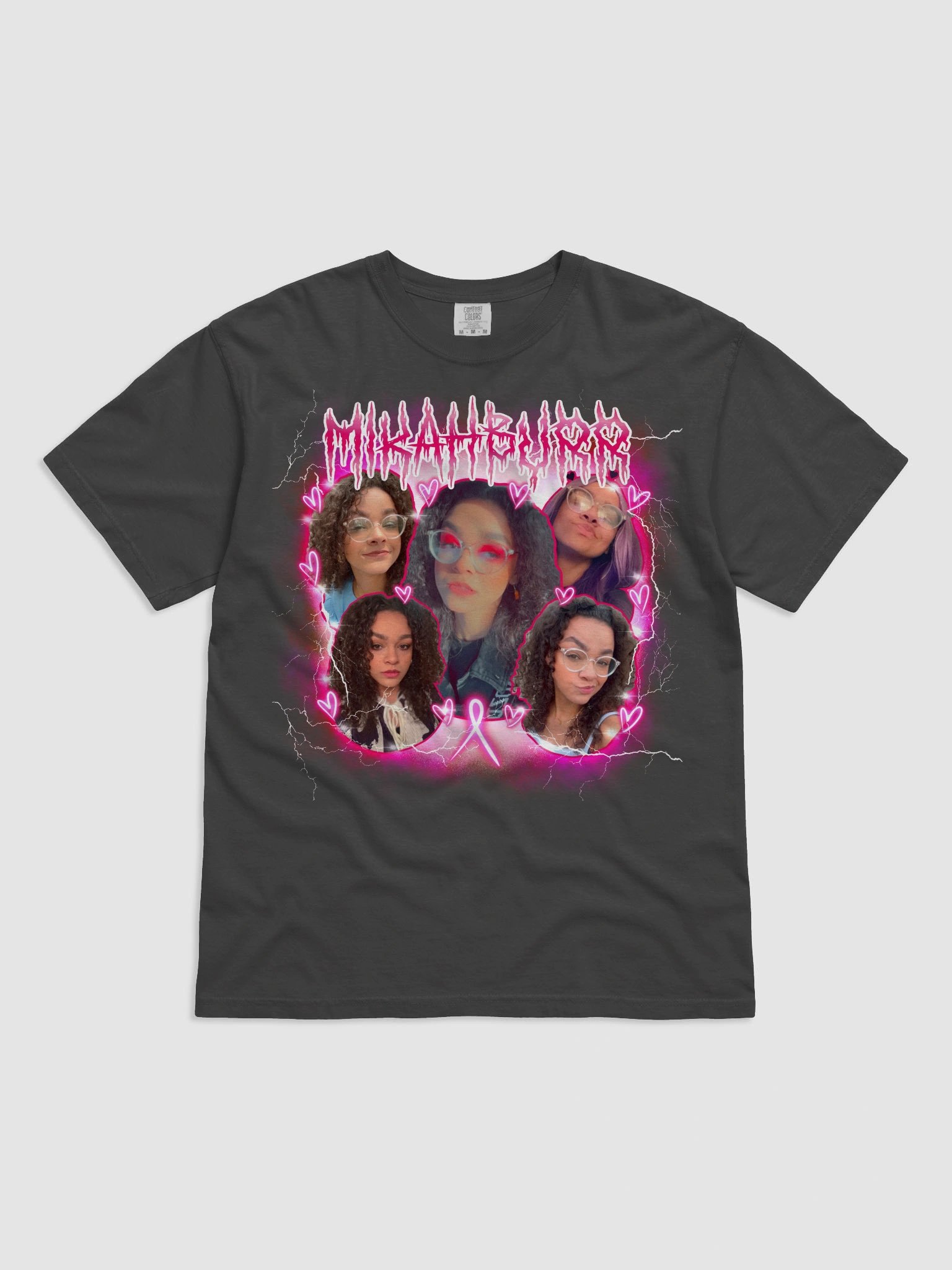MIKAHBURR Breast Cancer Girlfriend T Style product image (7)