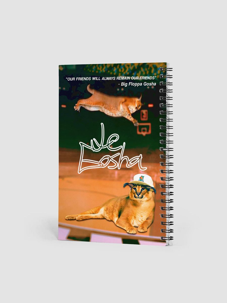 "FLOPPS ILLUSTRATED" SPIRAL NOTEBOOK product image (3)