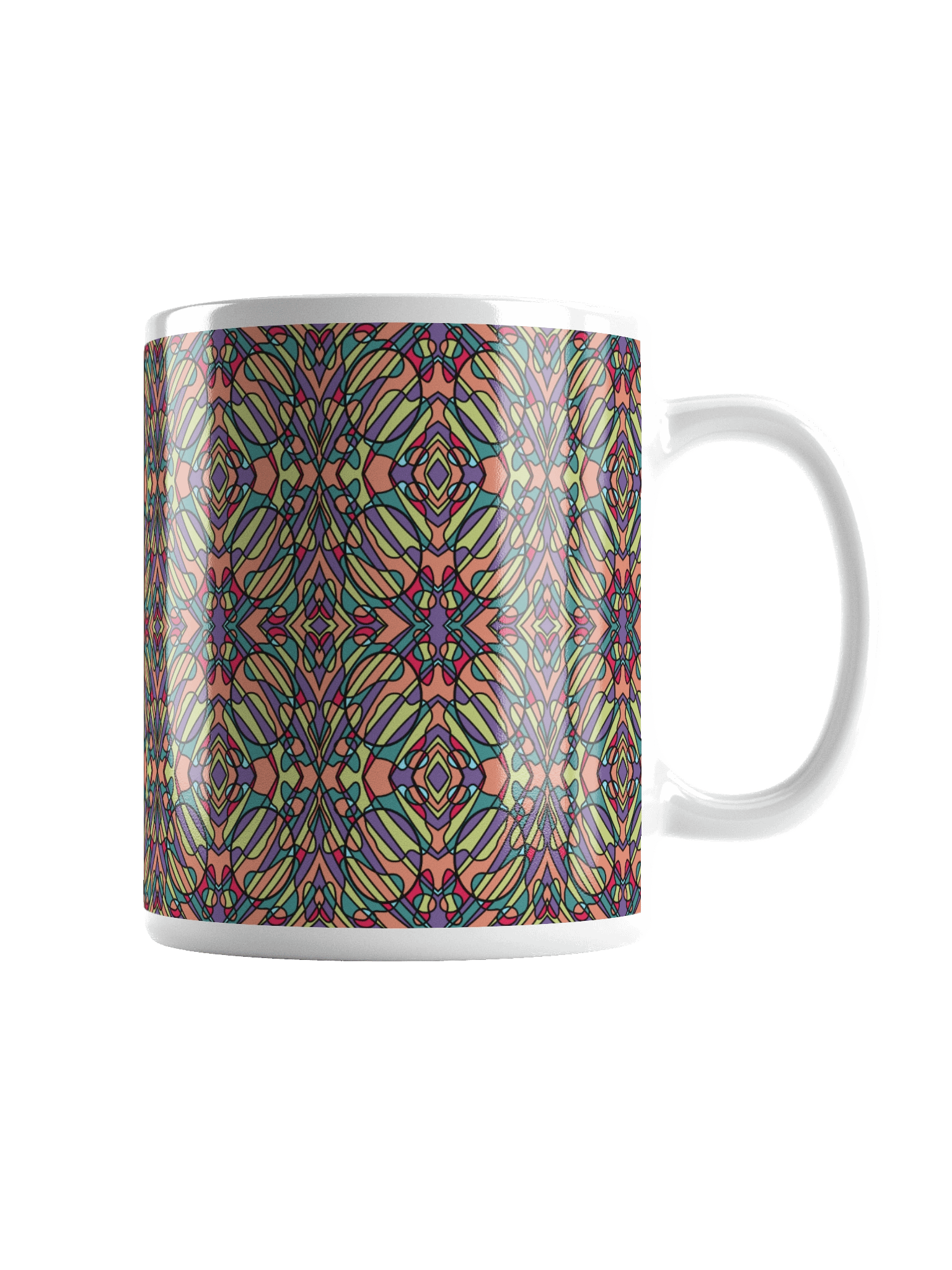 Vintage Circus Pop Art – Ceramic Mug product image (1)