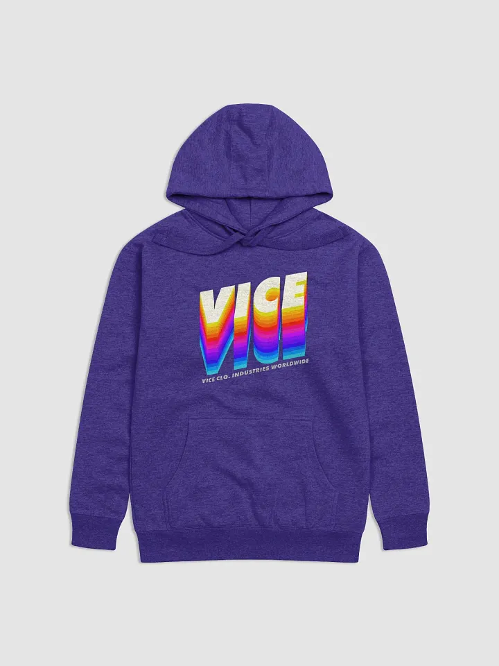VICE CLO INDUSTRIES HOODIE PURPLE product image (1)