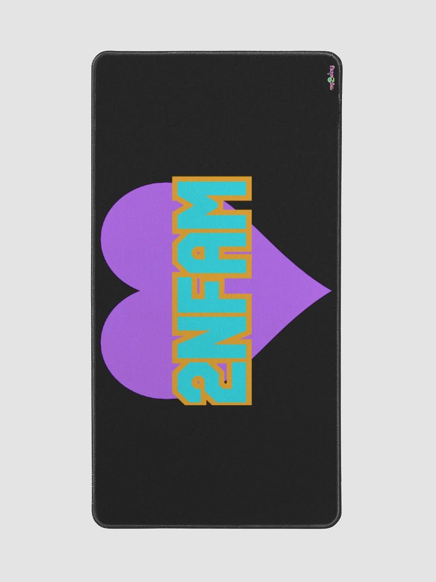 2NFAM Heart Desk Mat (Black) product image (2)