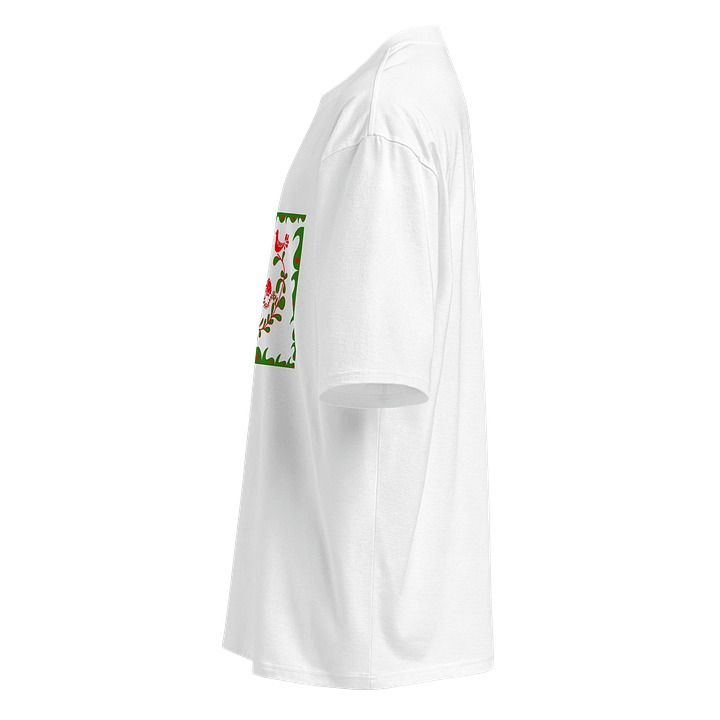 Hungarian Folk-Inspired Symmetry Oversized Tee product image (2)